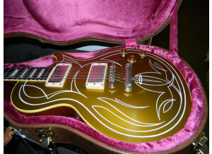 Billy Gibbons Pinstriped Les Paul Goldtop VOS (8)
