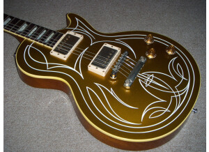 Billy T Gibbons Pinstriped Les Paul Goldtop VOS1