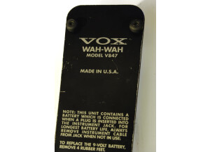 Vox V847 Wah-Wah Pedal (55275)