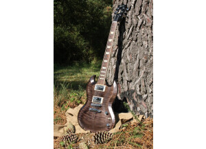Gibson SG Diablo Premium Plus - Trans Black (30777)