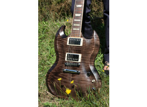 Gibson SG Diablo Premium Plus - Trans Black (67041)
