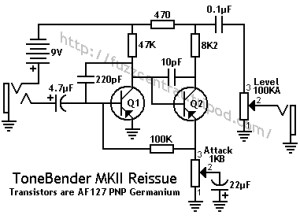 Sola Sound Tone Bender Professional MKII (97197)