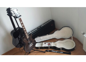 Gibson Les Paul Studio Pro Plus - Trans Black (96779)