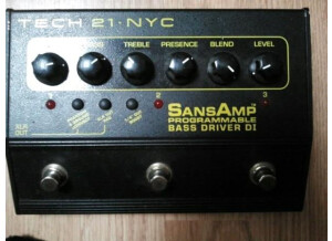 Tech 21 SansAmp Bass Driver DI Programmable (5082)