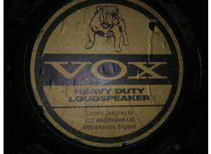 Vox AC 15 MADE IN ENGLAND (anciènne version) 7923