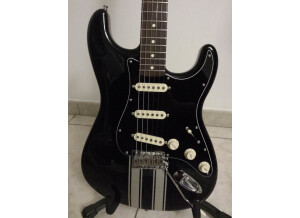 Fender Kenny Wayne Shepherd Stratocaster - Black with Racing Stripes