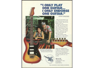 Valley Arts Guitars Custom pro usa steve lukather model (8728)