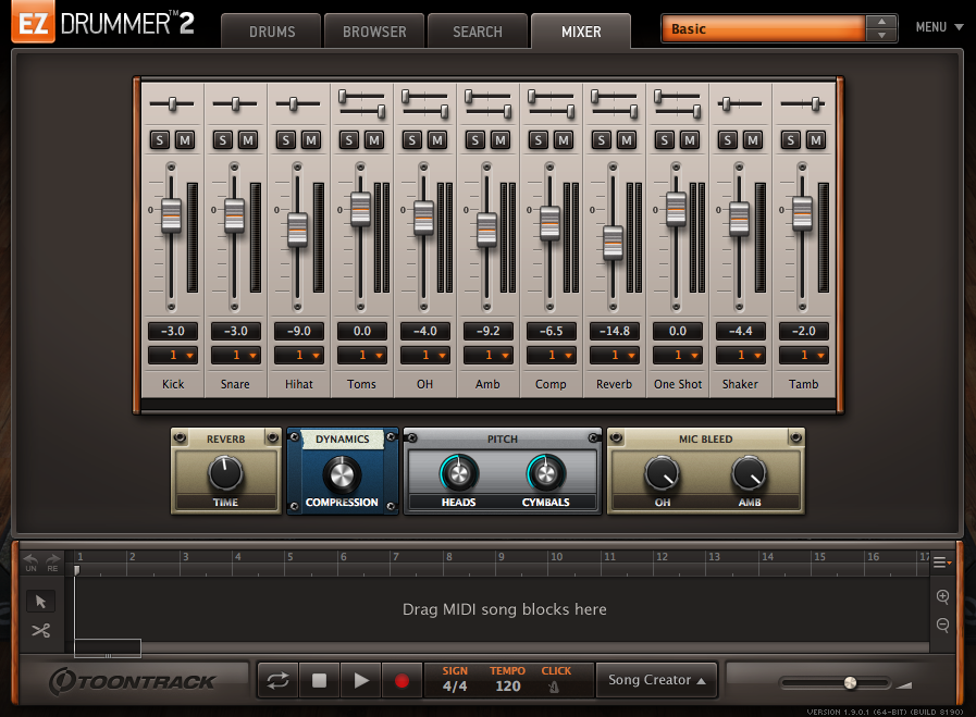 Toontrack EZdrummer 2