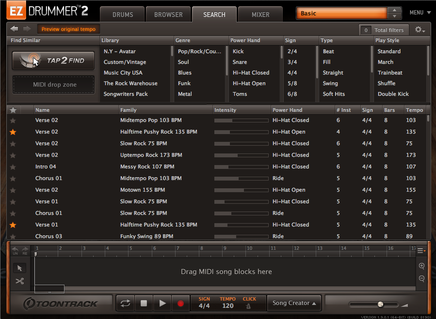 Toontrack EZdrummer 2