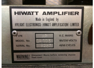Hiwatt Custom 100 Head / DR-103 (78637)