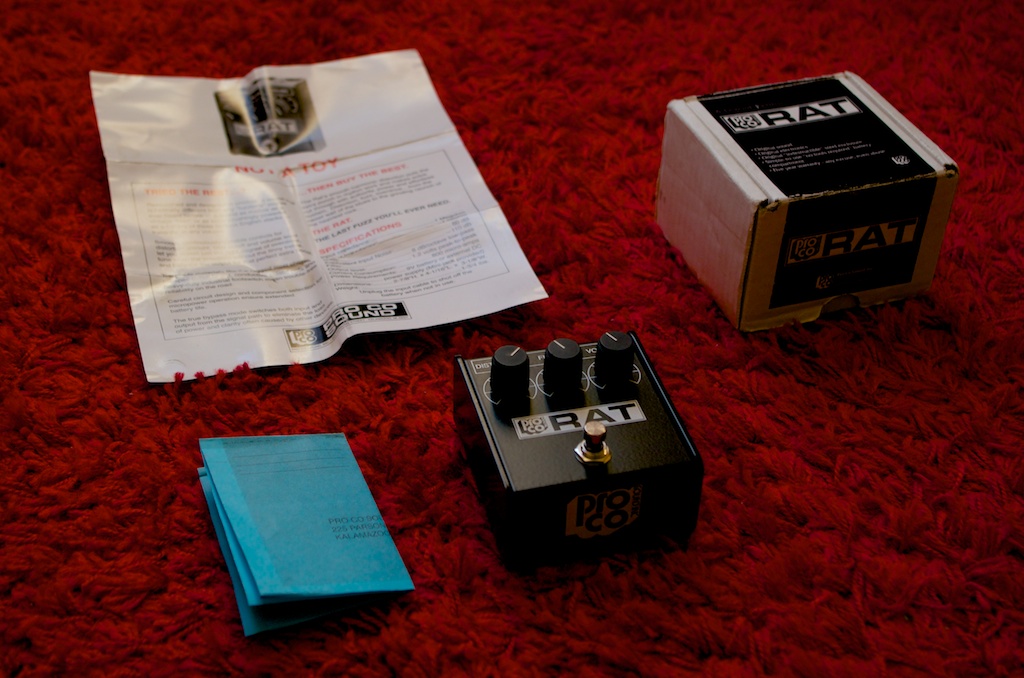 ProCo Sound Limited Edition '85 Whiteface RAT