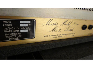 Marshall 2204 JCM800 Master Volume Lead [1981-1989] (64594)
