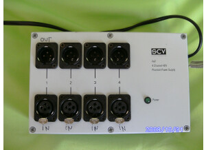 SCV Electronics alimentation phantom PHP 48 v 4 channels (5020)