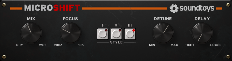 SoundToys MicroShift