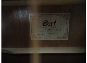 Cort Earth-Grand CED - Open Pore
