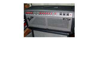 Fender Dual Showman Red Knobs