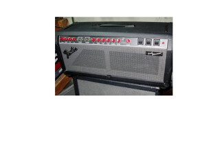 Fender Dual Showman Red Knobs