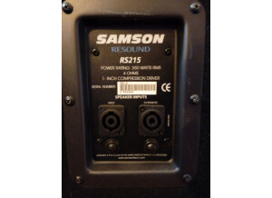 Samson Technologies Samson RS215 + Ampli Executive Audio XS402