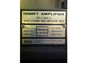 Hiwatt Custom 100 Head / DR-103 (48789)