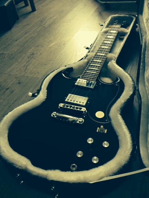 Gibson 50th Anniversary SG Standard 24 - Antique Ebony