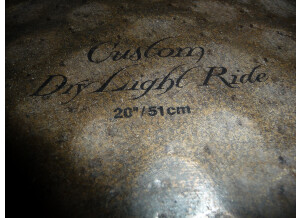 Zildjian K Custom Dry Light Ride 20" (44328)