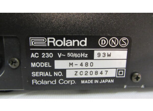 Roland M-480R (75390)
