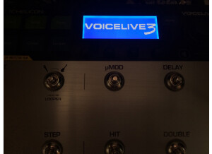 Voice Live 3 Welcome Screen