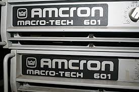 Macro-Tech 601 - Amcron Macro-Tech 601 - Audiofanzine