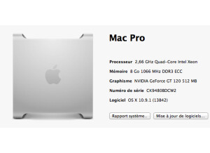Apple Mac Pro Quad Core 2,66 Ghz (27438)