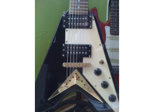 Epiphone Korina Flying V 7-String - Ebony