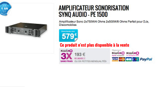 Synq Audio PE 1500