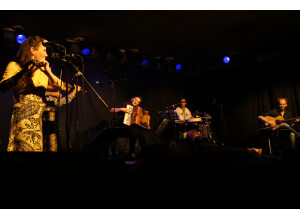 La flûtiste Nuala Kennedy face à mon PM-750 : que du bonheur ! (Concert de Voyage de Nuit aux Musicalies 2014)