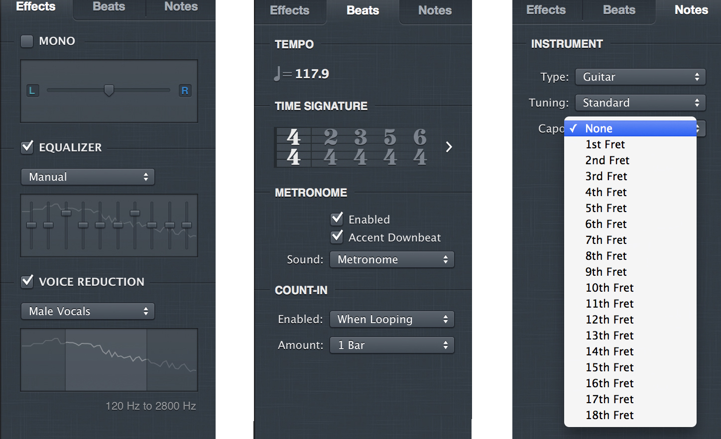 SuperMegaUltraGroovy Capo 3 for Mac