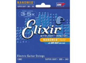 Elixir Strings Nanoweb Electric 12002 9-42 Super Light (47254)