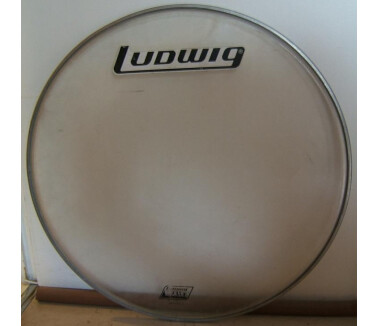 Ludwig Drums Peau Grosse Caisse  24&quot; Rockers Heavy Clear Vintage80's
