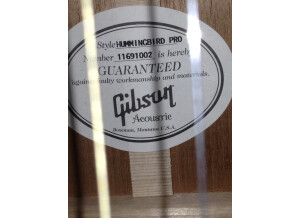 Gibson Hummingbird Pro - Vintage Sunburst (84465)