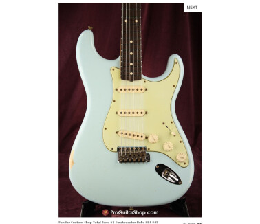 Fender Custom Shop Total Tone '62 Relic Stratocaster