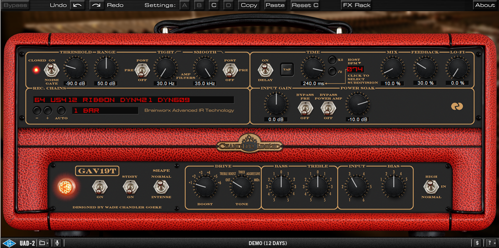 Universal Audio UAD Chandler&nbsp;GAV19T