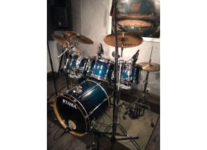 Tama superstar custom 5 fûts fusion 22" SL52FS COF Bleu océan dégradé (34844)