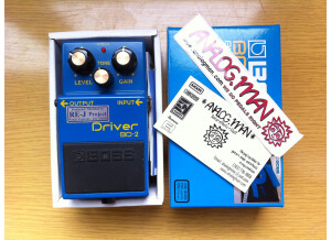 Boss BD-2 Blues Driver - Modded by Analogman