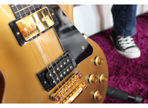 Gibson Les Paul Studio '50s Tribute Humbucker - Satin Gold Top Dark Back (45992)