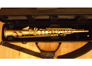 Buescher Saxophone soprano True tone "bare brass" 1927 (6843)