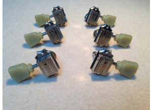 Gibson PMMH-010 Vintage Nickel Machine Heads w/ Pearloid Buttons (70453)