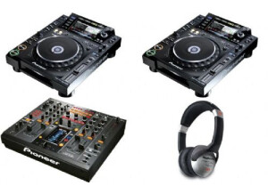 Pioneer 2x CDJ-2000NXS et DJM-2000 Nexus