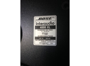 Bose xl4000 interaudio (37542)