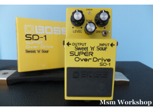 Boss SD-1 SUPER OverDrive -Sweet n Sour - Modded by MSM Workshop (12333)