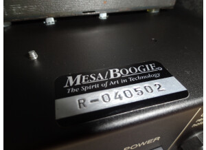 Mesa Boogie Dual Rectifier 3 Channels Reborn Head - Diamond Plate