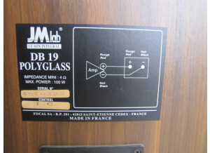 JMlab Enceintes DB19 polyglass double bobine