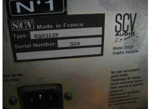 SCV Electronics 231 SP (79284)