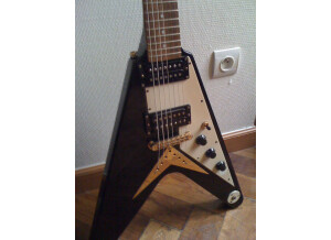 Epiphone Korina Flying V 7-String - Ebony